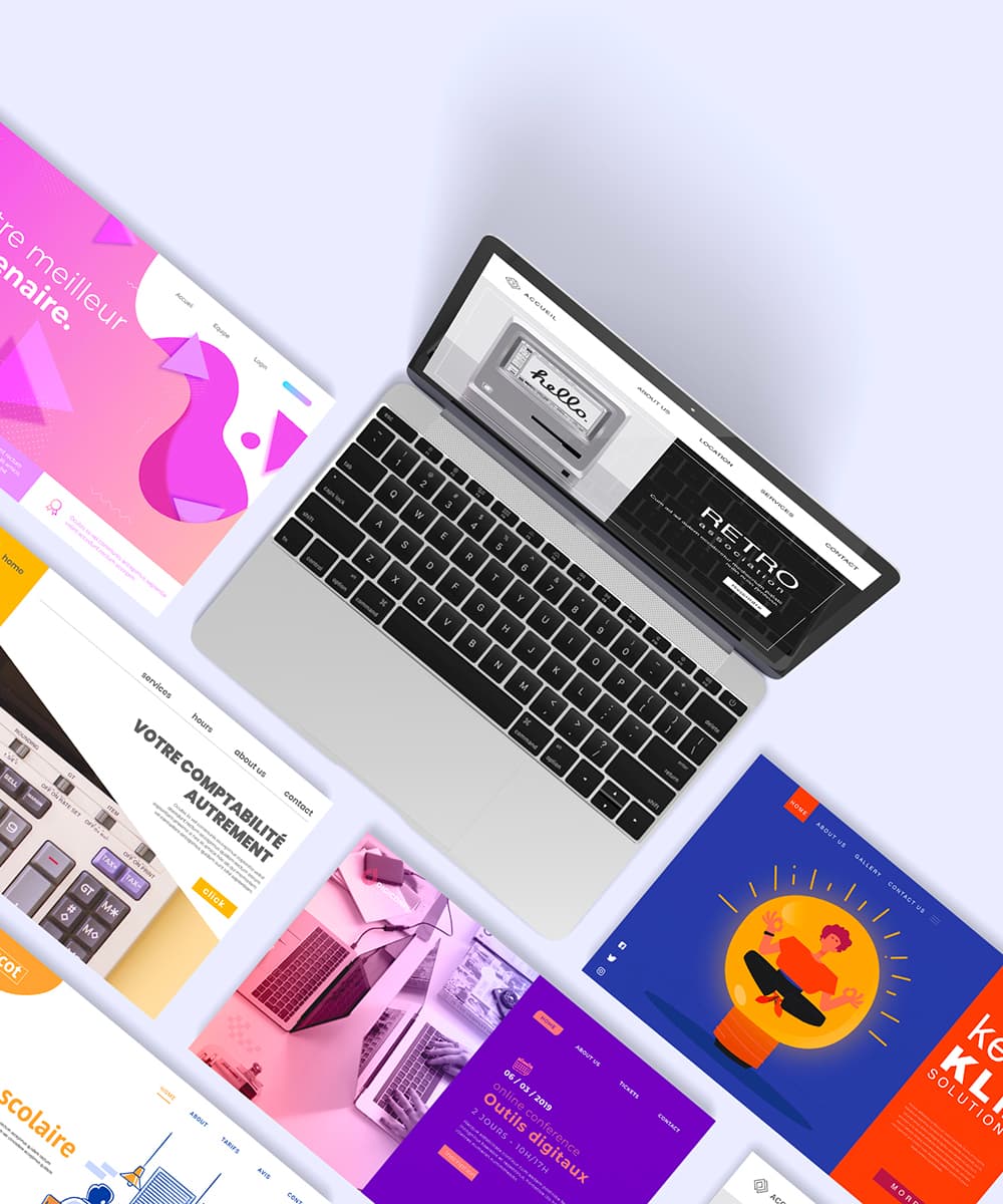 BComeNet · Design sur-mesure sur-mesure